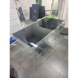 table en verre