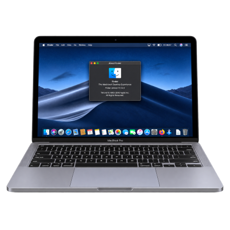Apple MacBook 13 pouces de couleur gris sidéral