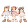 Lot de 3 poupées décoratives