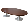 Grande table de réunion ovale