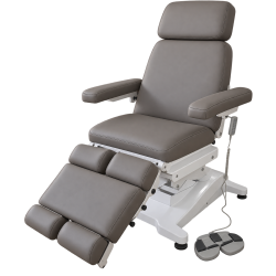 Fauteuil électrique professionnel de pédicure et soins esthétiques